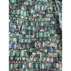 Vintage Mid Century 50s 60s Pinch Pleat Drapes Curtains 2 Panels Mod 40" x 42"